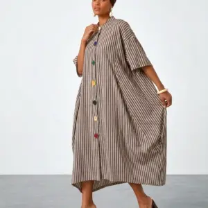 eviano oversized shirt dress